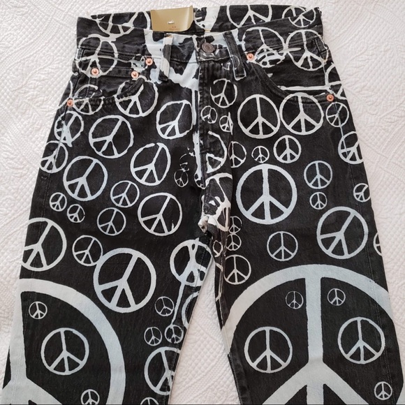 Levi’s Vintage Clothing 1962 551Z Printed Jeans - Picture 4 of 8